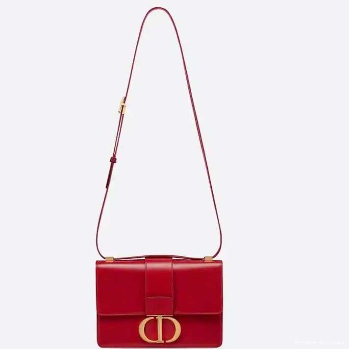 Cheap Dior Bag Box Red Montaigne 30 Calfskin 0324 Luxury